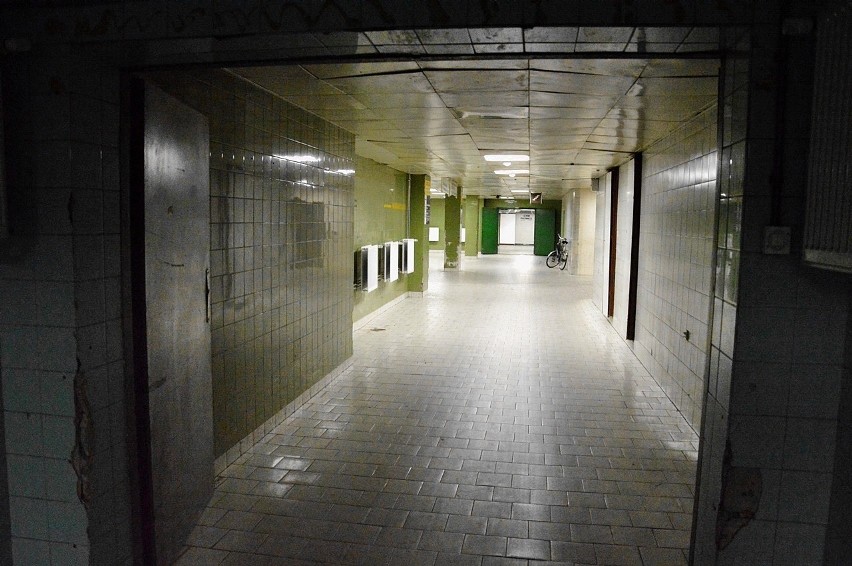 Tunel pod ICZMP w Łodzi łączący budynek A z budynkiem B