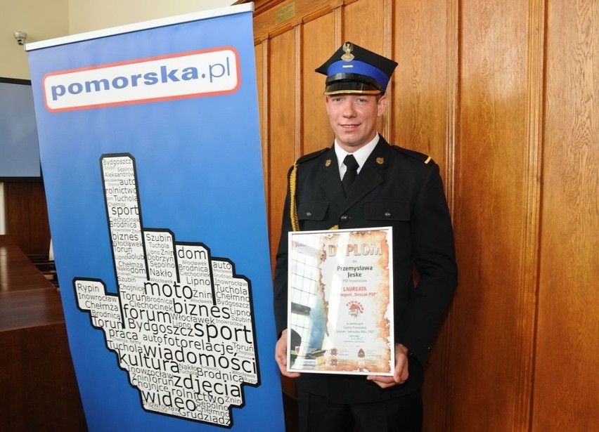 Toruń  Podsumowanie plebiscytu "Strażak roku 2013"