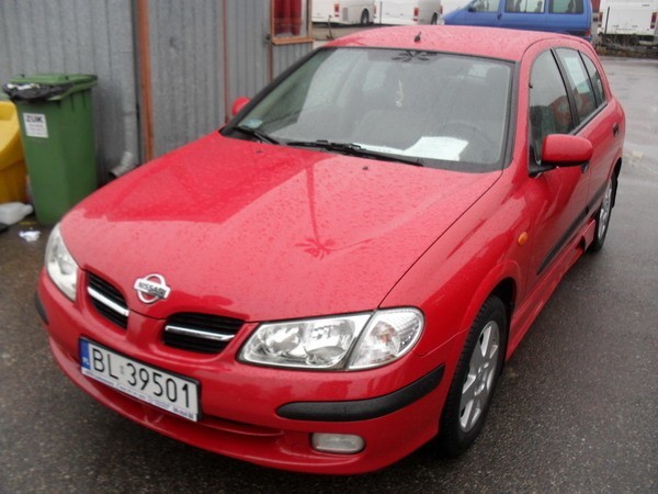 Nissan Almera, 2002 r., 1,8 16V, elektryczne szyby i...