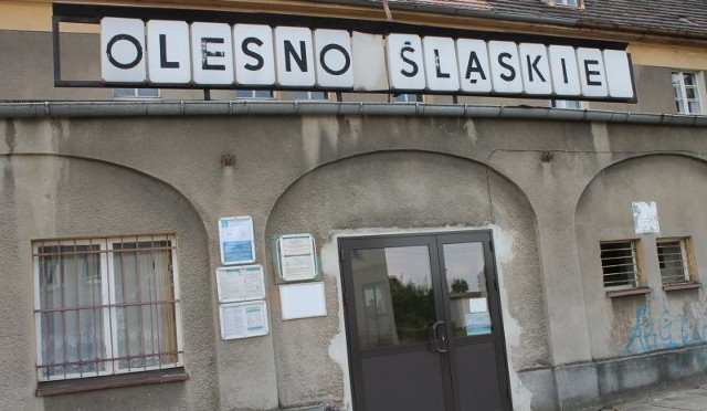 Stacja kolejowa Olesno Śląskie