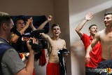 Tak piłkarze Korony Kielce fetowali zwycięstwo w Płocku [WIDEO, ZDJĘCIA]