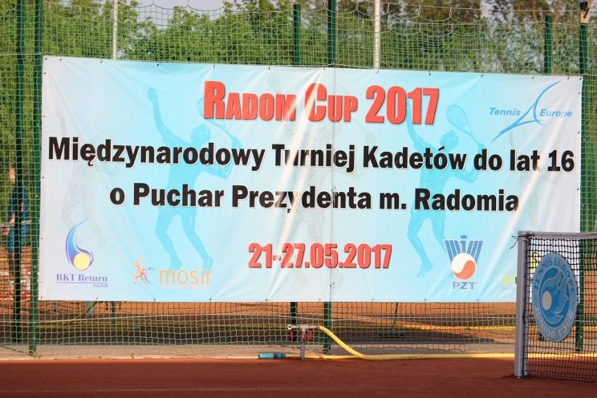 Trwają zmagania tenisowe w Radom Cup 2017 