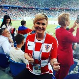 Prezydent Chorwacji świętuje z piłkarzami. To wideo obiegło cały świat