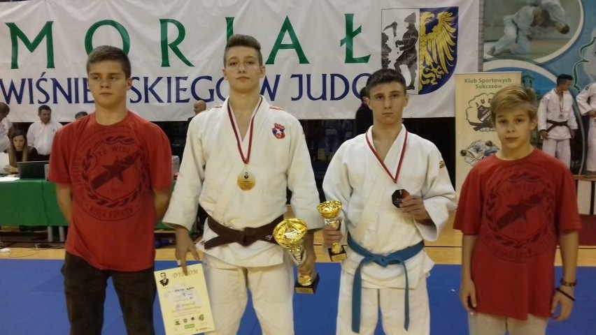 Dwa medale młodych wiślackich judoków w Bytomiu