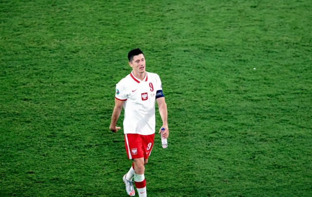 Robert Lewandowski strzelił pierwszego gola w meczu Polska - Albania.