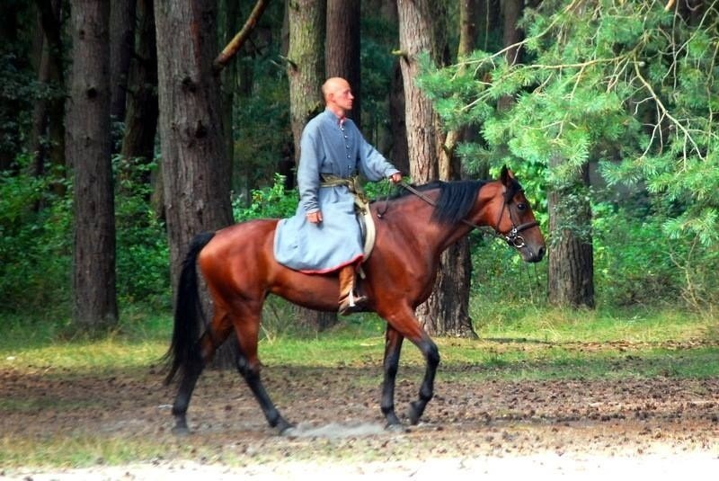 Mrzeżyno: strzelali z łuków na koniach