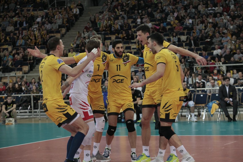 Liga Mistrzów. PGE Skra Bełchatów - Dynamo Moskwa 3:1....