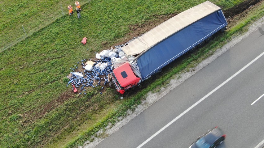 Wypadek na autostradzie A1