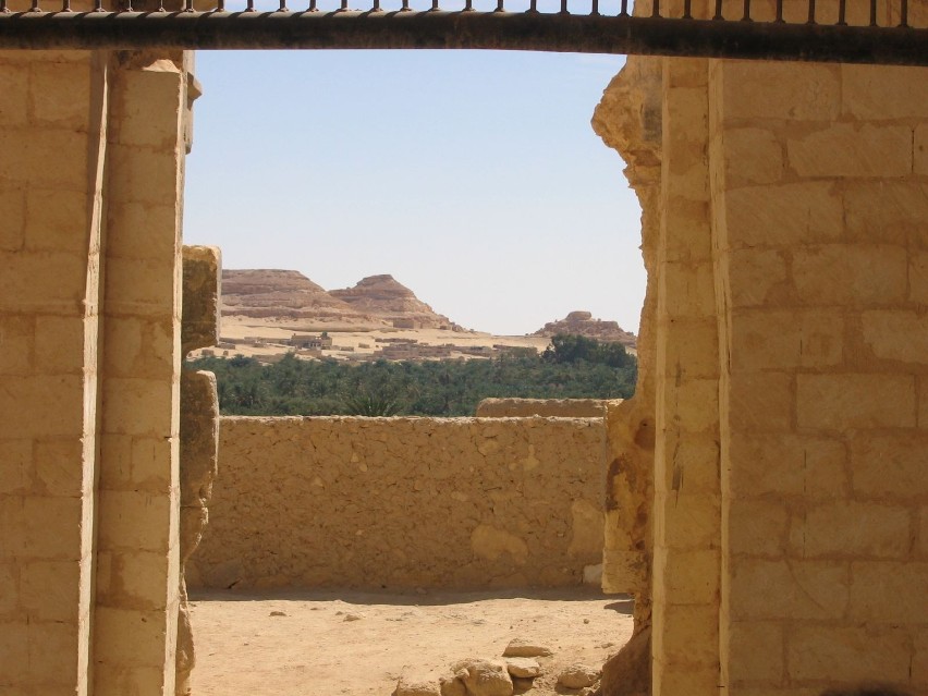 Ruiny wyroczni Amona w dzisiejszej miejscowości Aghurmi...