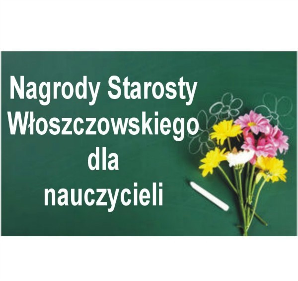 Z okazji Dnia Edukacji Narodowej każdego roku starosta włoszczowski przyznaje nauczycielom zatrudnionym we włoszczowskich szkołach średnich nagrody pieniężne w dow&oacute;d uznania za ich ciężką pracę. W tym roku, z powodu pandemii, starosta nie spotkał się z nagrodzonymi nauczycielami osobiście, lecz przekazał listy gratulacyjne z życzeniami. Nagroda to kwota 2862 złotych brutto - w wysokości wynagrodzenia nauczyciela kontraktowego.- Z okazji Dnia Edukacji Narodowej składam Państwu podziękowania za trudną i odpowiedzialną pracę, za poświęcenie i zapał. Doceniam Państwa wkład nie tylko w nauczanie, ale r&oacute;wnież w kształtowanie charakter&oacute;w młodego pokolenia. Zaw&oacute;d nauczyciela jest misją, dlatego wymaga nie tylko nieustannego doskonalenia, urozmaiconej wiedzy, ale przede wszystkim cierpliwości i wyrozumiałości okazywanej wobec uczni&oacute;w. To ciężka praca, zwłaszcza teraz w obliczu pandemii. Życzę Państwu dużo zdrowia, siły i uśmiechu w codziennej pracy, by codziennie spotykali się Państwo z serdecznością i życzliwością uczni&oacute;w i ich rodzic&oacute;w &ndash; napisał do nauczycieli starosta Dariusz Czechowski.W 2020 roku nagrodę otrzymali nauczyciele z trzech włoszczowskich szk&oacute;ł ponadpodstawowych: 5 nauczycieli z  I Liceum Og&oacute;lnokształcącego imienia generała Władysława Sikorskiego, 8 nauczycieli z Zespołu Szk&oacute;ł numer 2 imienia hetmana Stefana Czarnieckiego i 7 nauczycieli z Zespołu Szk&oacute;ł numer 3 imienia Stanisława Staszica.Na kolejnych slajdach zobacz, kto otrzymał Nagrodę Starosty Włoszczowskiego w poszczeg&oacute;lnych szkołach &gt;&gt;&gt;&gt;&gt;&gt;&gt;&gt;&gt;&gt;&gt;