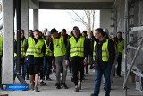 Piłkarze zwiedzili nowy stadion Polonii Bytom. Zobaczcie zdjęcia z budowy obiektu