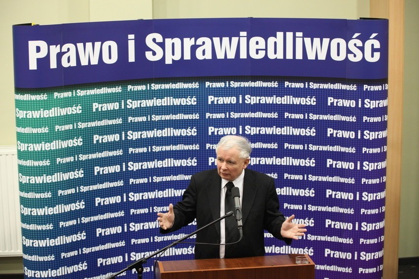 Prezes Prawa i Sprawiedliwości Jarosław Kaczyński spotkał...