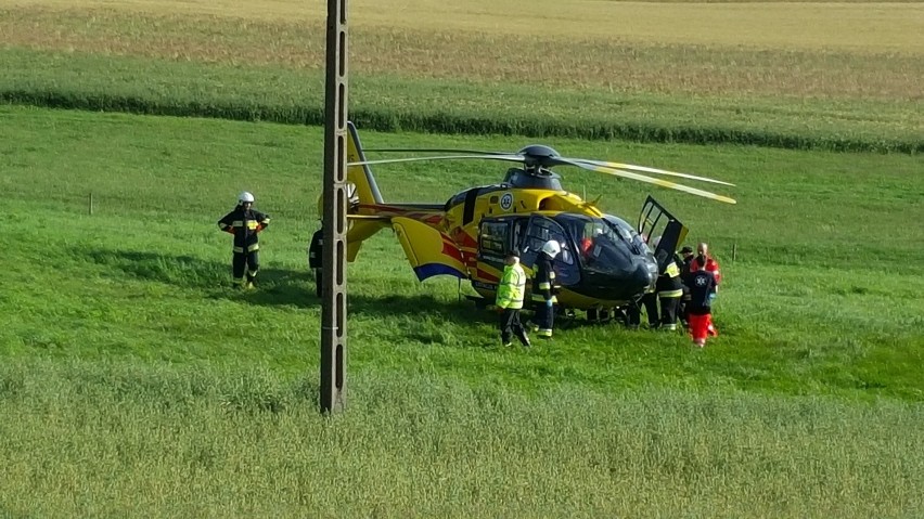 Wypadek w Chwarzenku, gm. Stara Kiszewa. Sześć osób rannych