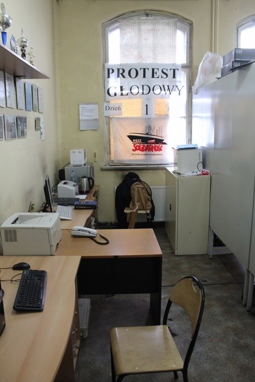 Strajk głodowy straży miejskiej w Siemianowicach. "Walczę o godność" [ZDJĘCIA]