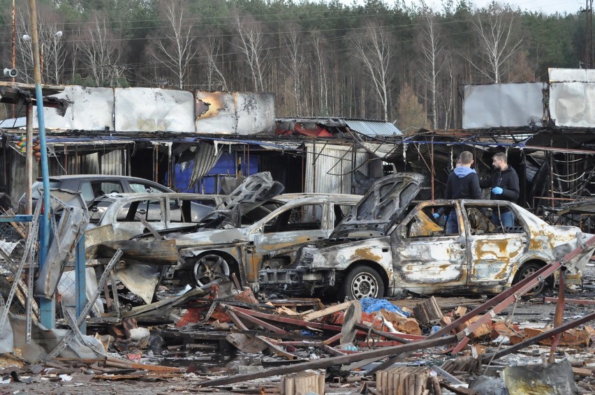 Wybuch na stoisku fajerwerków w Osinowie Dolnym - 29 marca