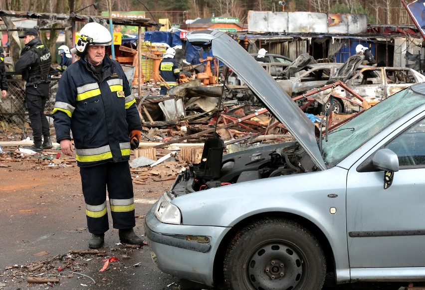 Wybuch na stoisku fajerwerków w Osinowie Dolnym - 29 marca