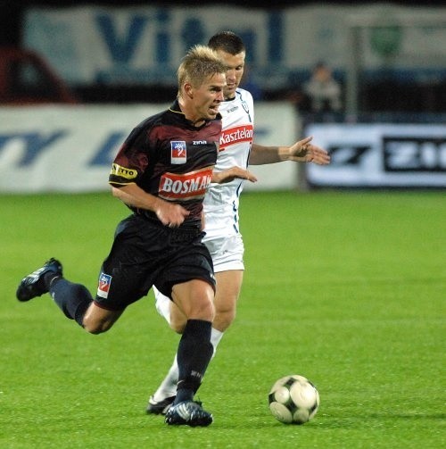 Marek Kowal był bohaterem spotkania z Zawiszą Bydgoszcz. Strzelił dwie bramki w przeciągu dwóch minut.