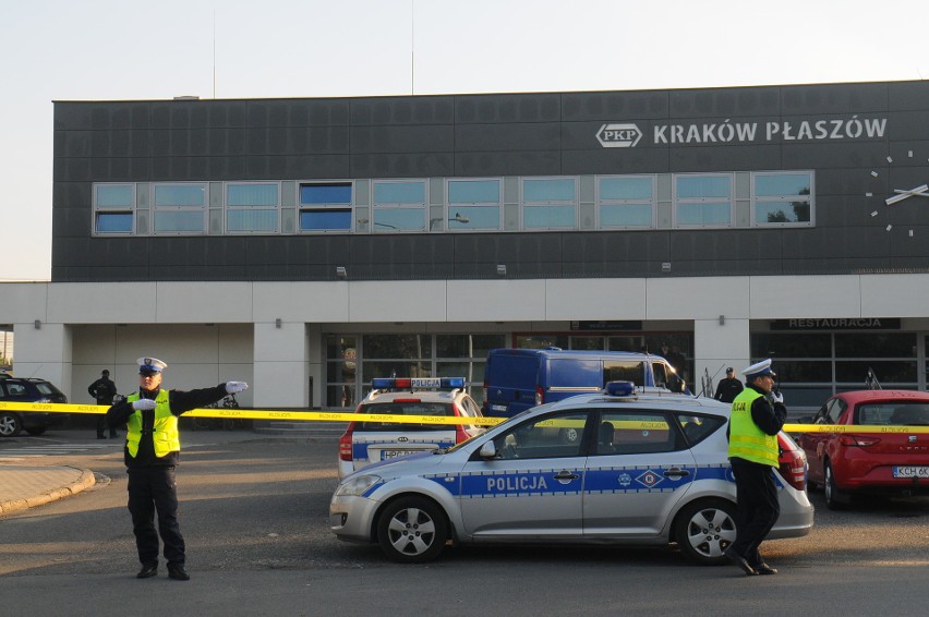Bomba na dworcu kolejowym Kraków Płaszów. Ćwiczenia służb [ZDJĘCIA]