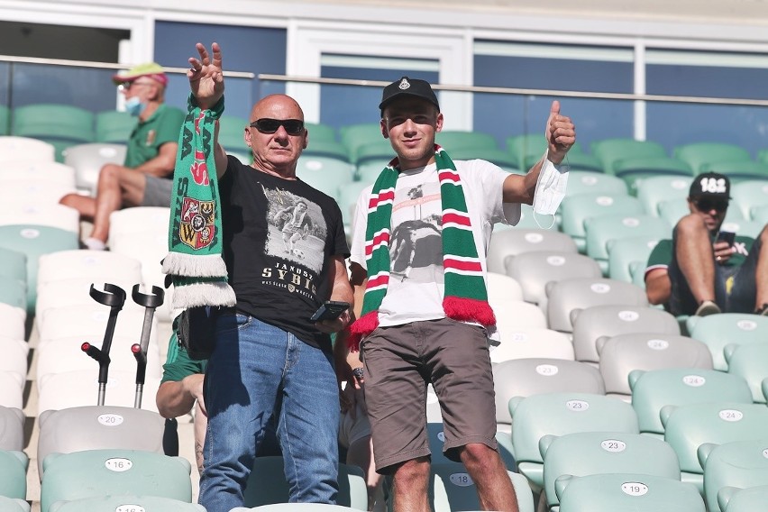 ŚLĄSK WROCŁAW - LECHIA GDAŃSK 1:2 Wynik 19.07.2020 - kibice...