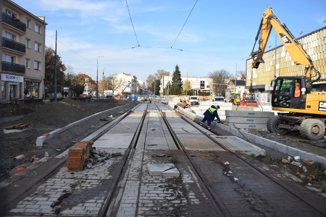 Przebudowa ul. Chrobrego ma potrwać do 26 maja 2021.