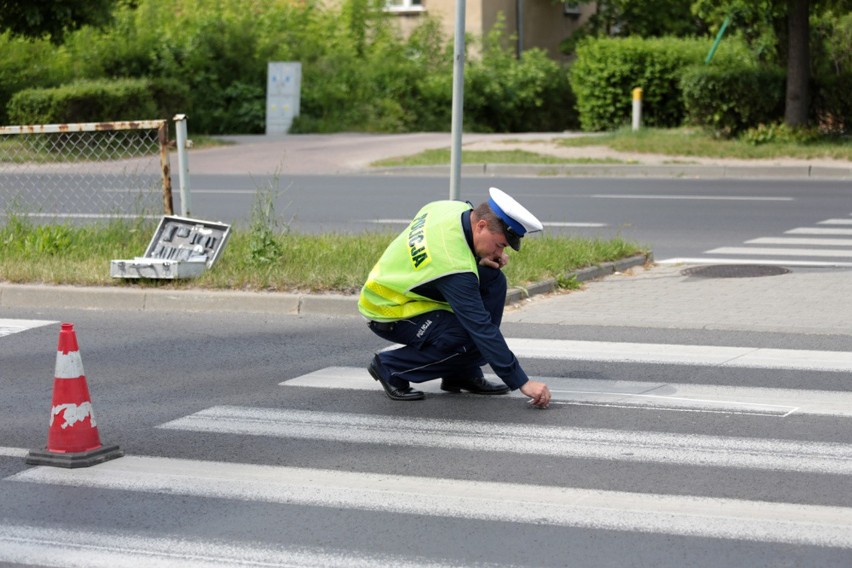 Kolejne potrącenie kobiety na przejściu dla pieszych w Zielonej Górze (zdjęcia)