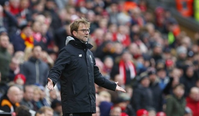 Trener Liverpoolu Juregen Klopp uniknął czwartej porażki z rzędu