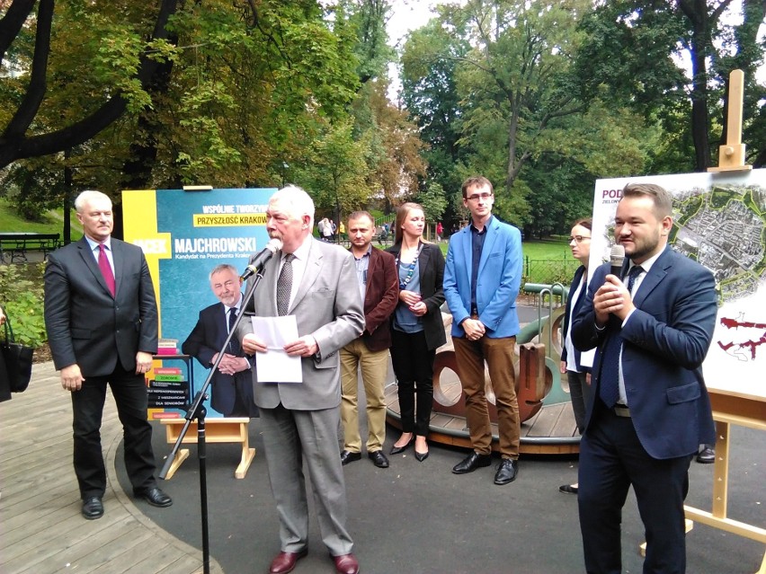 Kraków. Prezydent Jacek Majchrowski zapowiada nowe parki i baseny