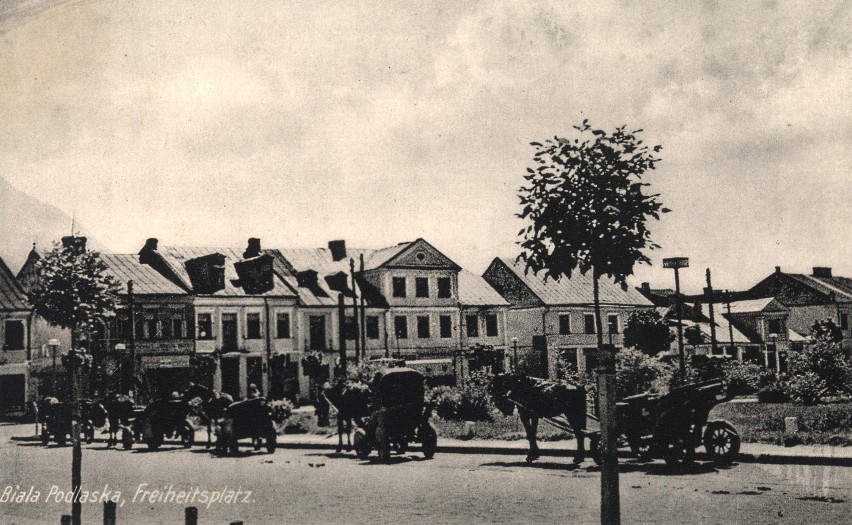Miasto Ignacego Kraszewskiego. Biała Podlaska na początku XX wieku. Zobacz, jak kiedyś wyglądał plac Wolności