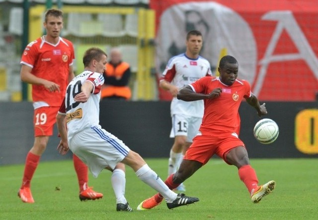 Princewill Okachi nie spodziewał się, że Widzew dozna tak wysokiej porażki