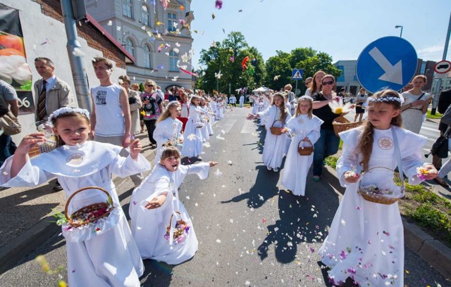 Boże Ciało w Koszalinie.