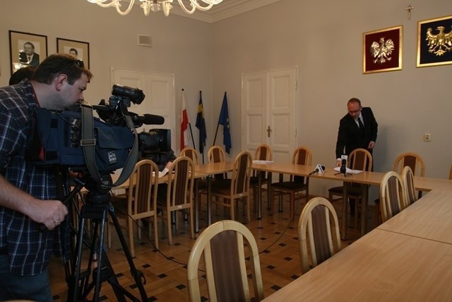 Konferencja pożegnalna Jerzego Gorzelika