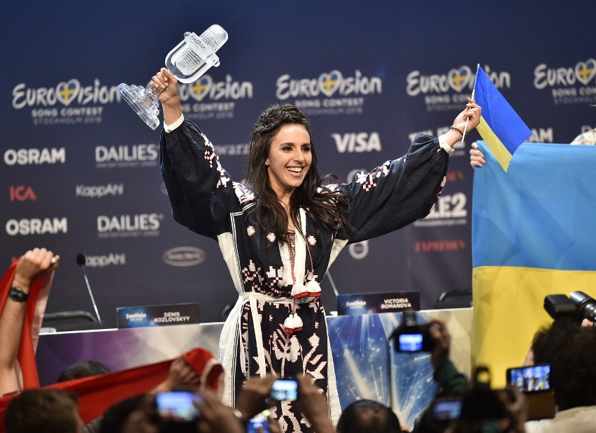 Zwyciężczyni Eurowizji 2016, Ukrainka Jamala.