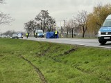 Śmiertelny wypadek w Siechnicach pod Wrocławiem. Zginął pieszy. Policja poszukuje sprawcy [ZDJĘCIA]