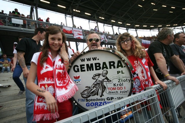 Tak kibicują fani żużla na Grand Prix w Gorzowie