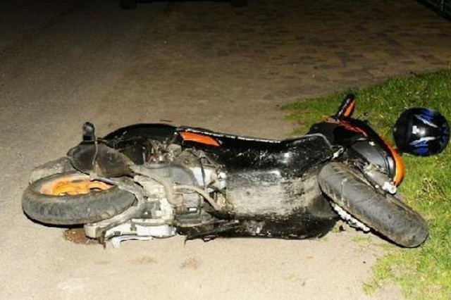 26-letni motocyklista poniósł śmierć na miejscu