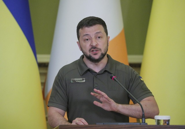 Wołodymyr Zełeński zadeklarował, że Ukraina nie odda Rosji żadnych terytoriów