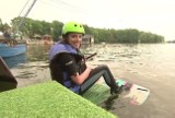 Anna Wendzikowska uczy się pływać na wakeboardzie [WIDEO]