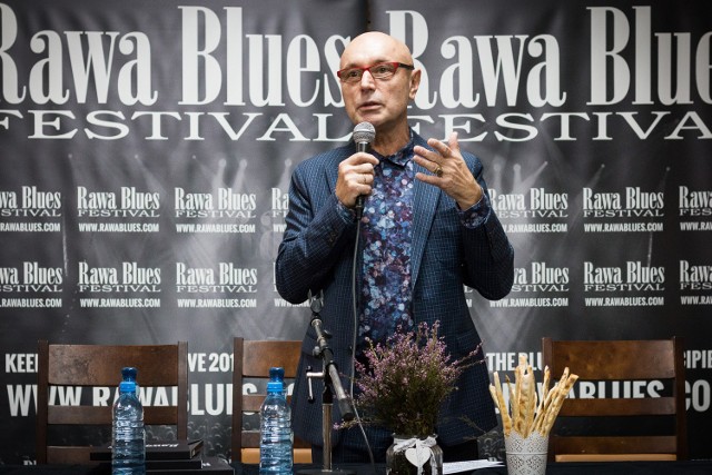 Przed rozpoczęciem 35. edycji Rawa Blues Festival w Spodku odbyła się konferencja prasowa