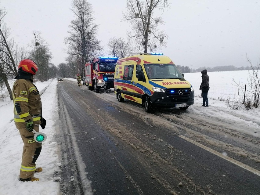 Strażacy z Braniewa interweniowali dziś, w sobotę 20 grudnia...