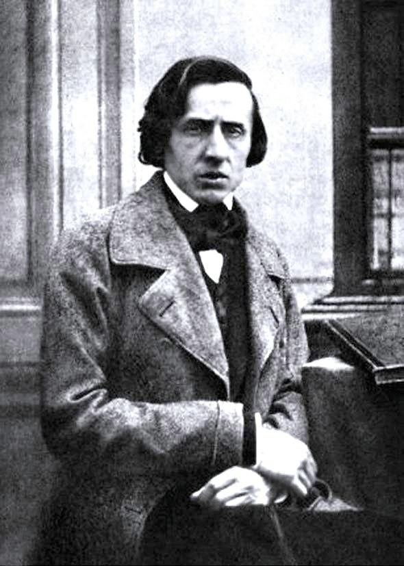 Podczas pogrzebu na Pere-Lachaise Fryderyka Chopina żegnały...