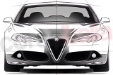 Alfa Romeo Giulia na szkicach