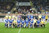 Spodek Super Cup 2024. Mecz Gwiazdy GKS Katowice kontra Gwiazdy Śląskiej Piłki ZDJĘCIA