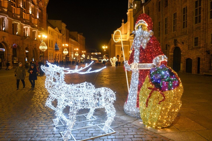Tak Toruń wyglądał w zeszłym roku w grudniu