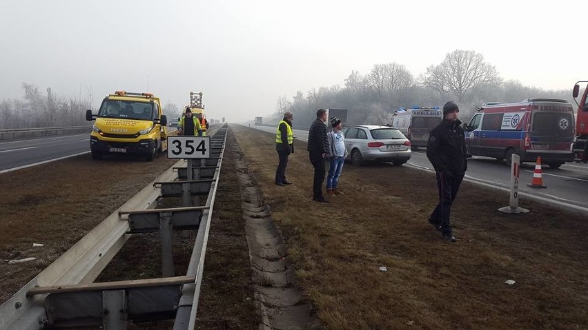 Tragiczny wypadek na autostardzie A4 z Katowic do Krakowa