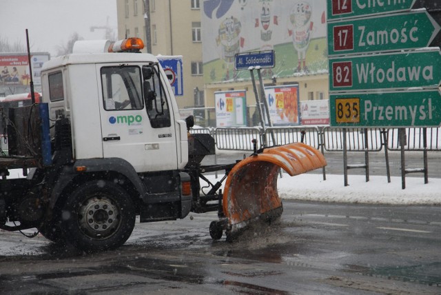 Zima w Lublinie: Odśnieżanie dróg pochłonęło 12 milionów zł