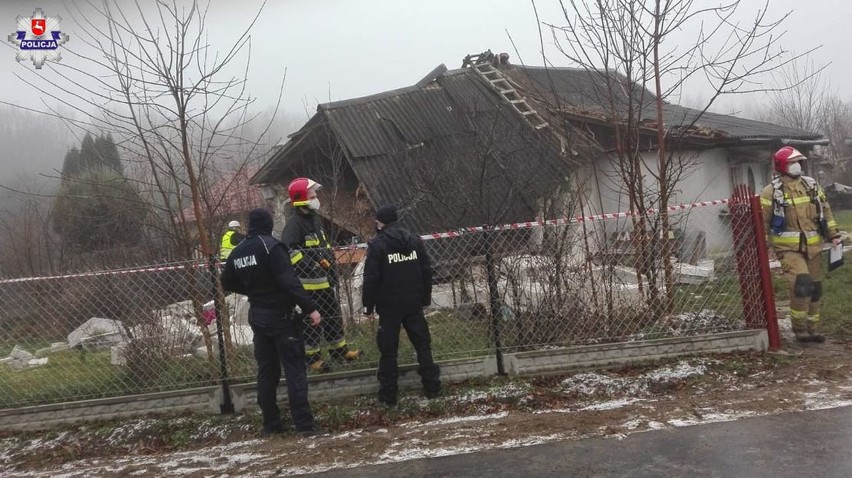 Wybuch gazu w Rejowcu Fabrycznym. Zawaliła się część domu