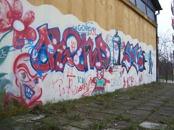 Graffiti w Kielcach