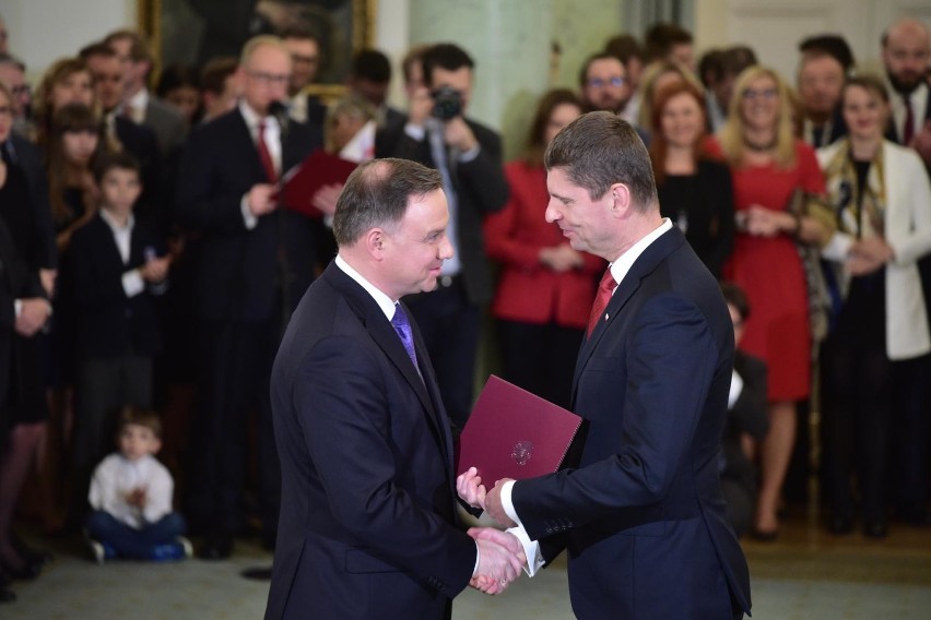 Zaprzysiężenie nowego rządu. Dariusz Piontkowski został ponownie ministrem edukacji. Uroczystość w pałacu prezydenckim