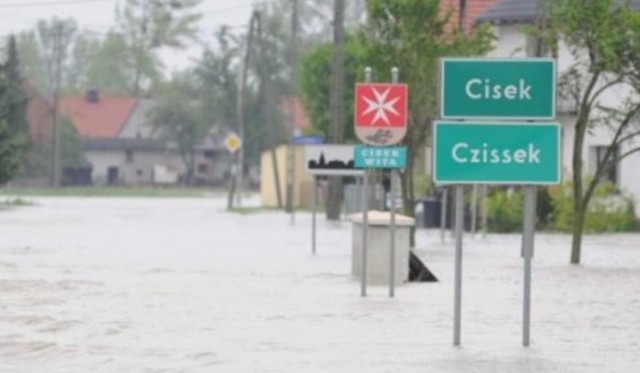 Z wszystkich opolskich gmin to właśnie Cisek najbardziej ucierpiał podczas powodzi w maju 2010 roku.