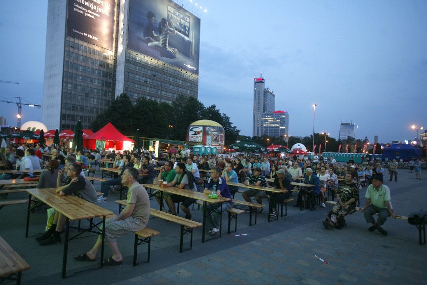 Katowice: Wtorkowe mecze Euro 2012 w strefie kibica [ZDJĘCIA]